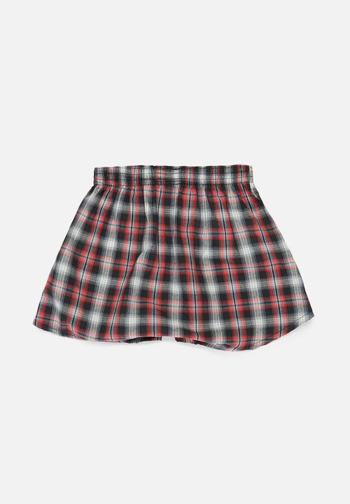 Jockey - Boys 2 pack woven boxers - multi