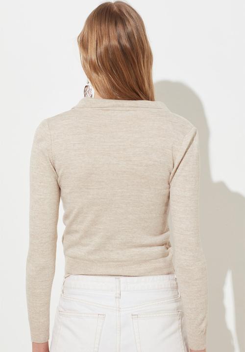 Trendyol - Cardigan blouse - stone