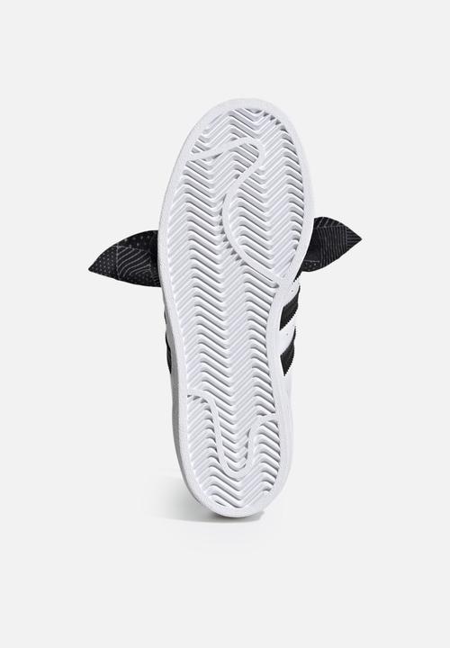 adidas Originals - Superstar j - ftwr white/core black/gold met.