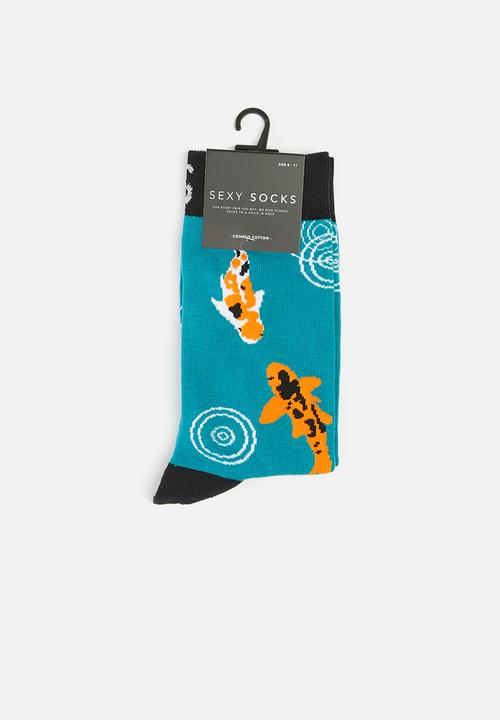 Sexy Socks - C55 koi socks - multi