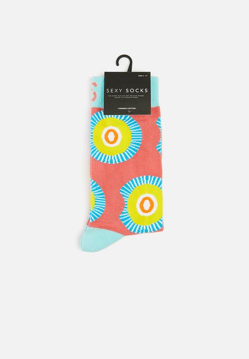 Sexy Socks - Africa sun socks - multi