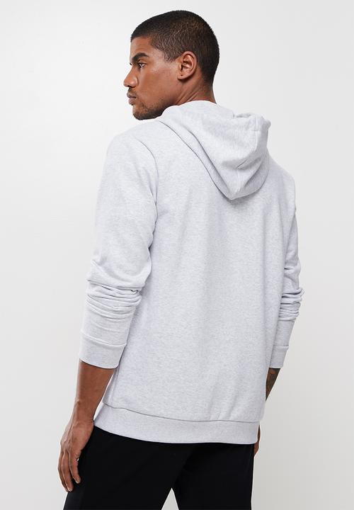 adidas Performance - Bl ft hooded sweat - light grey 
