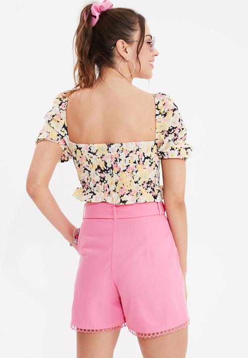 Trendyol - Tie detailed blouse - ecru