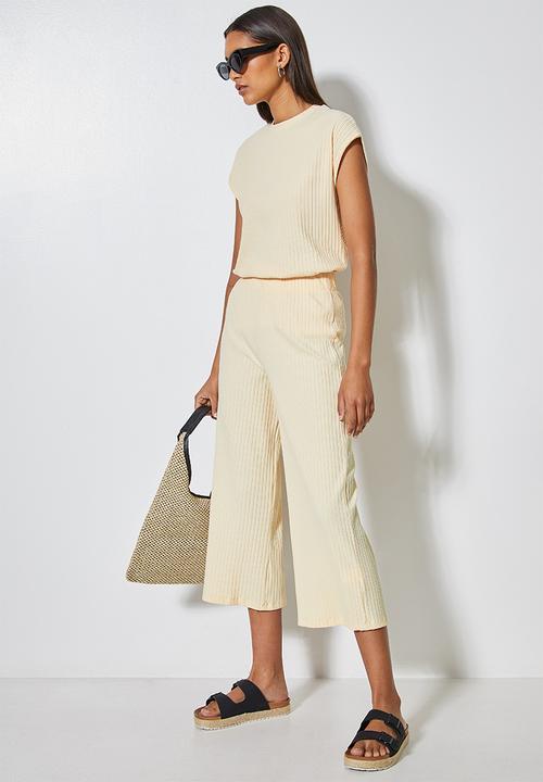 Superbalist - Rib tee - neutral