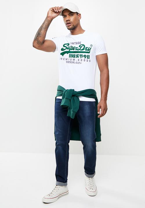 Superdry. - Vl ns tee - optic