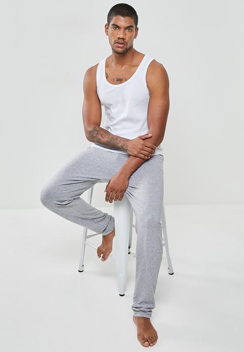 Superbalist - 2 Pack cellular vest - white