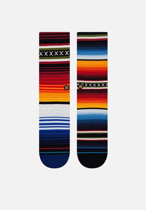 Stance Socks - Curren stripe crew socks - multi 