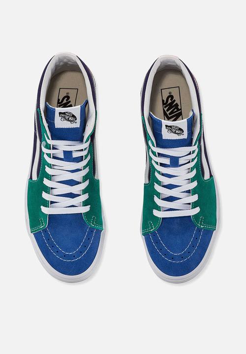 Vans - Sk8-hi - (retro court) multi/true white
