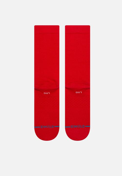 Stance Socks - Icon socks - red