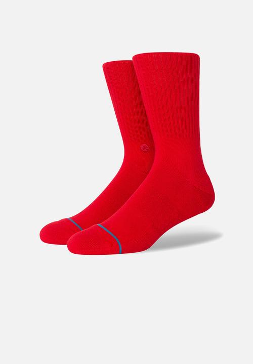 Stance Socks - Icon socks - red