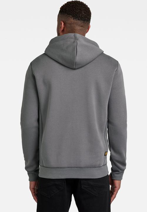G-STAR - Premium core hdd zip sw long sleeve - magna