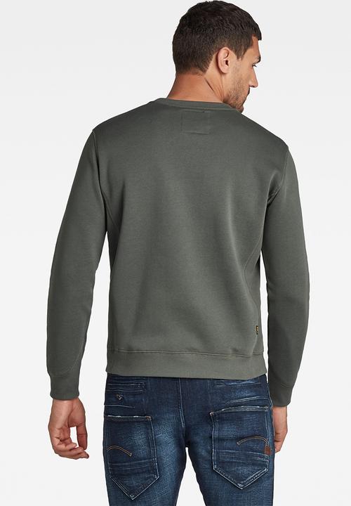 G-STAR - Premium core r sw long sleeve - graphite