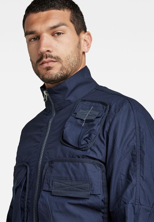 G-STAR - Bound pkt track bomber - mazarine blue