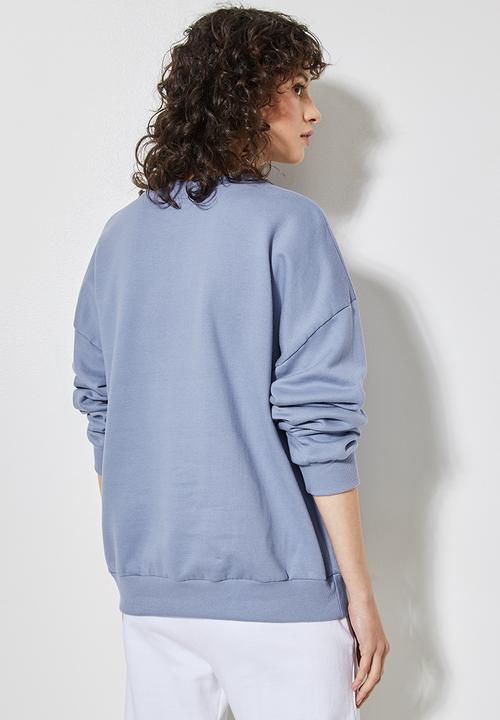 Superbalist - Crew neck sweat - dusty blue