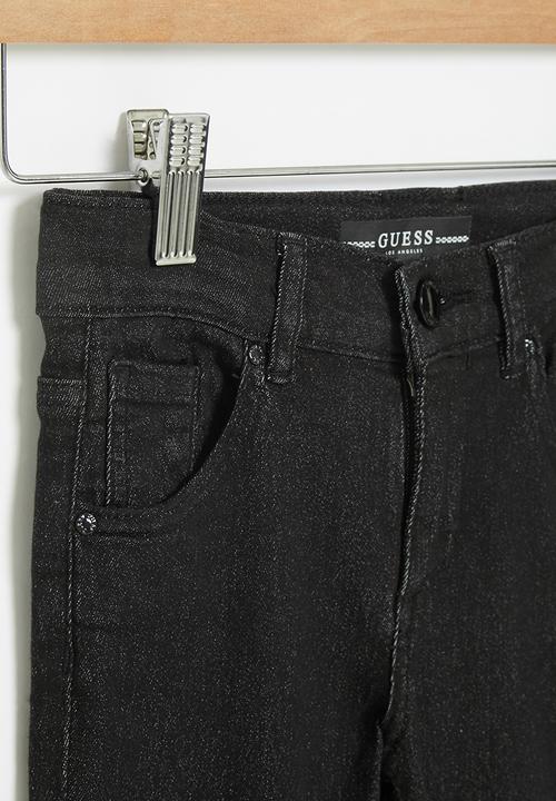 GUESS - Ankle length skinny pants - black