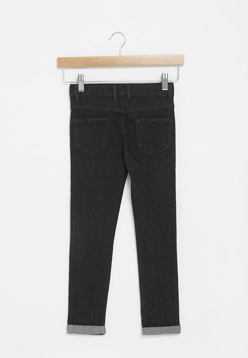 GUESS - Ankle length skinny pants - black