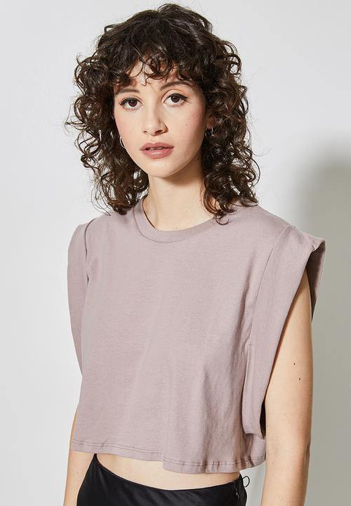 Superbalist - Grown on sleeve with tab detail - canyon clay