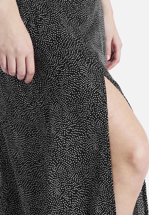 Goldie - Movement Mini Dot High Waisted Maxi Skirt