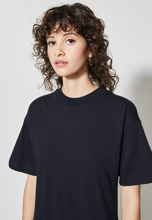 Superbalist - Trapeze t-shirt dress with pockets - black