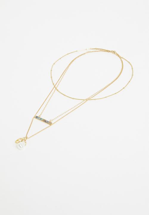 Superbalist - Kerri layered necklace - gold