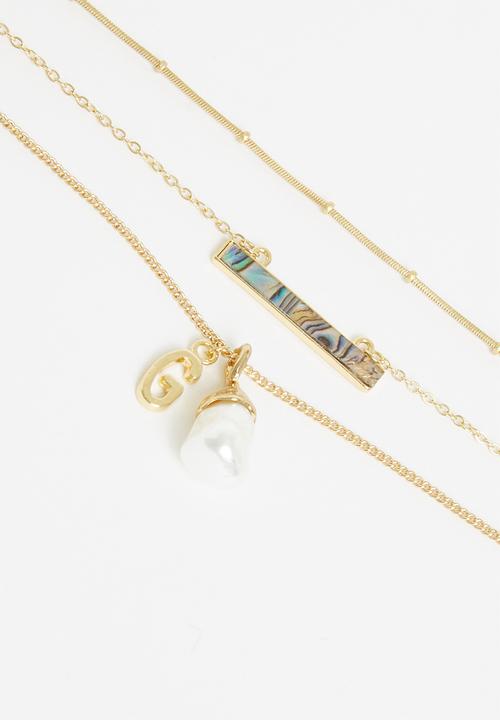 Superbalist - Kerri layered necklace - gold