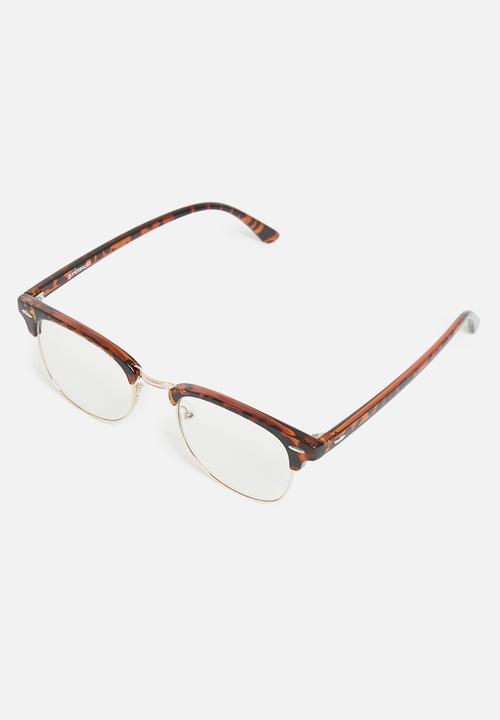 Superbalist - Scott blue light glasses - brown