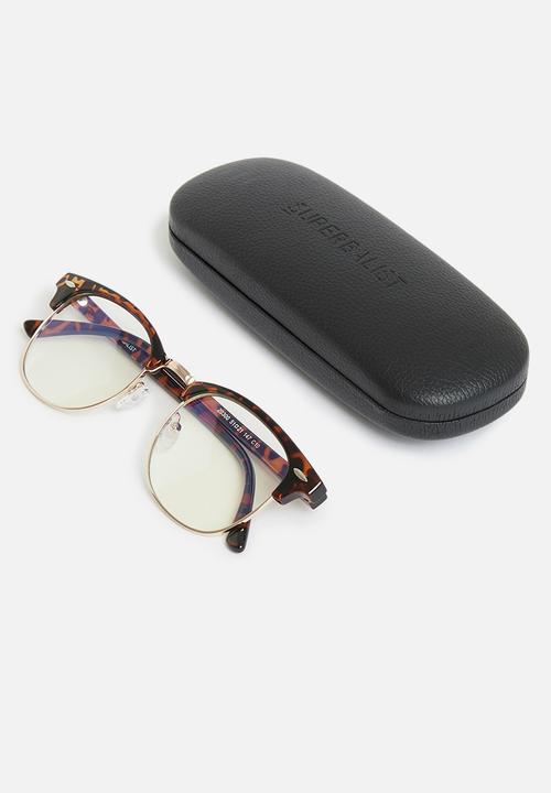 Superbalist - Scott blue light glasses - brown