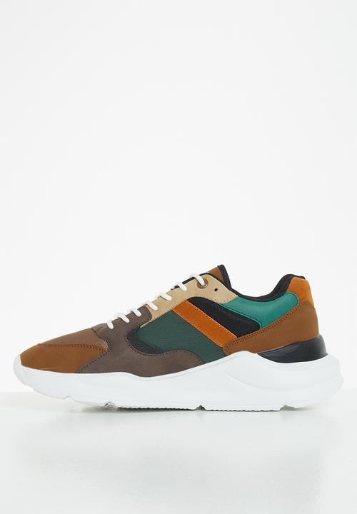 Aca Joe - Mens core sneaker - brown & tan