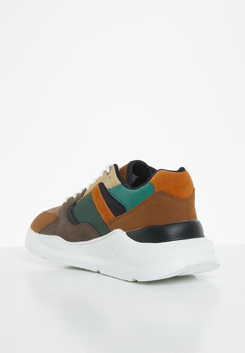 Aca Joe - Mens core sneaker - brown & tan