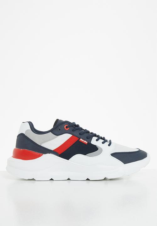 Aca Joe - Mens core sneaker - navy & white 