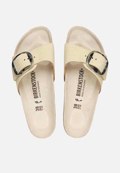 Birkenstock - Madrid big buckle nubuck regular - almond