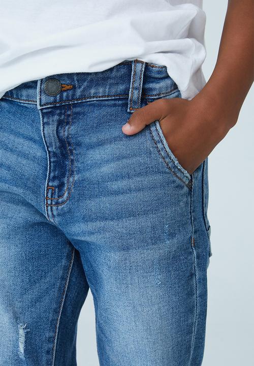 Cotton On - Slim fit jean - mid blue