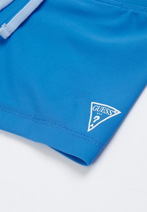 GUESS - Swim trunk mini me - blue