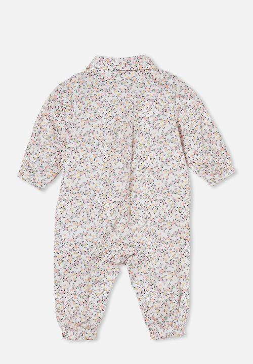 Cotton On - Noah boilersuit - vanilla/cali pink