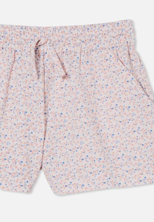 Cotton On - Kelsie short - crystal pink/sierra tiny floral