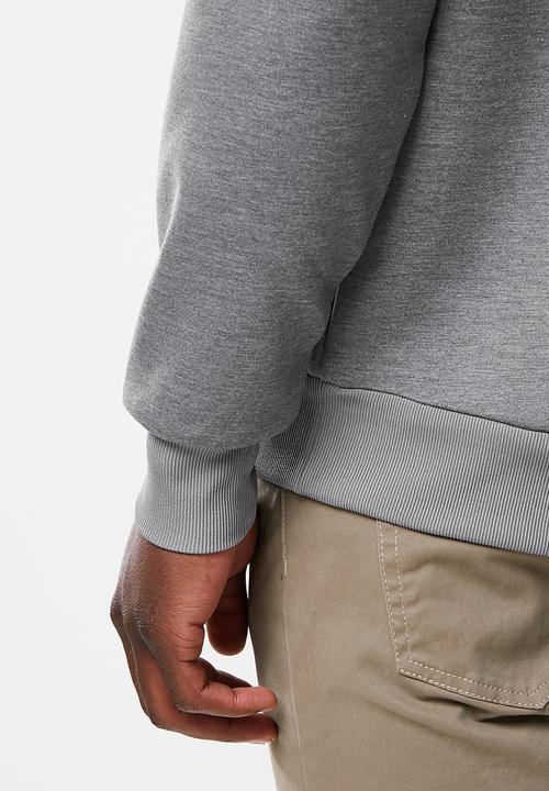 Lyle & Scott - Crew neck fly fleece - grey