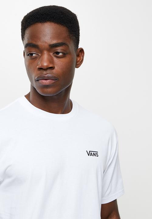 Vans - Left chest logo plus short sleeve tee - white