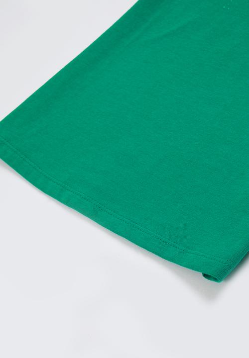 GUESS - Tam glitter tee - green