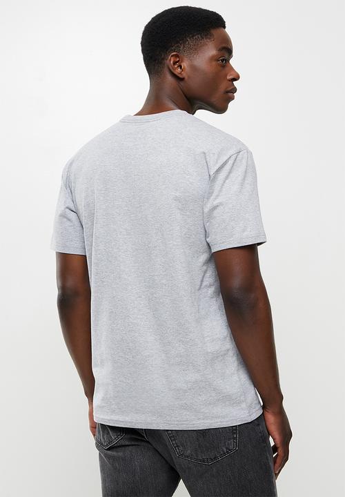 Vans - Left chest logo plus short sleeve tee - grey
