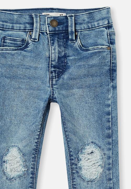 Cotton On - Deadre jean - classic blue wash/rips