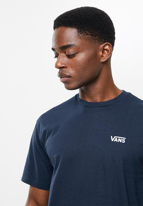 Vans - Left chest logo plus short sleeve tee - blue