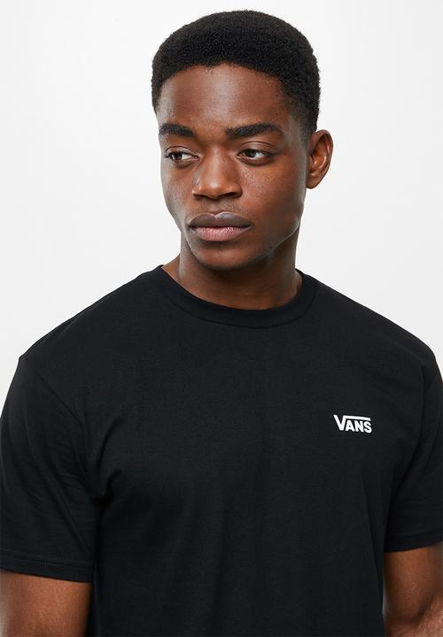 Vans - Left chest logo plus short sleeve tee - black