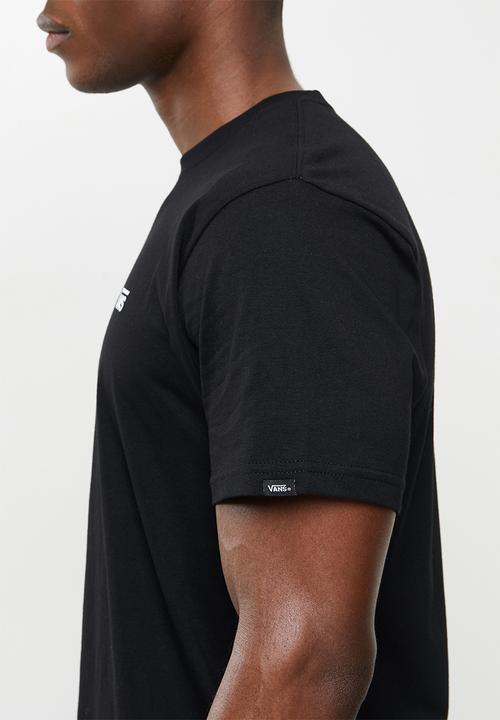Vans - Left chest logo plus short sleeve tee - black
