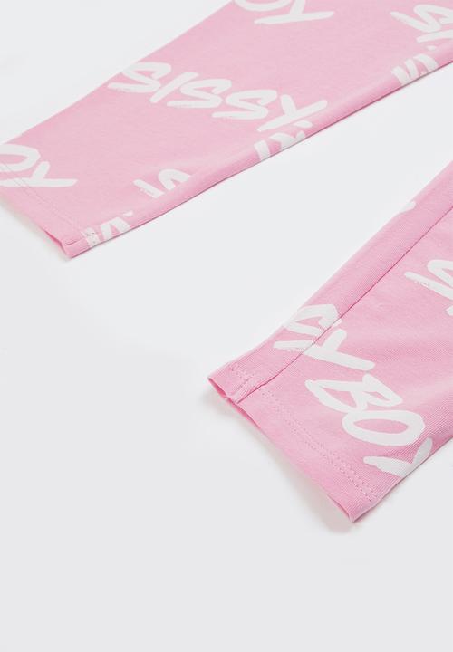 SISSY BOY - Sherbet stories basic legging - pink