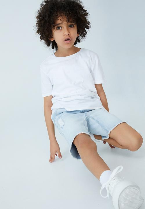 Cotton On - Straight fit short - light blue
