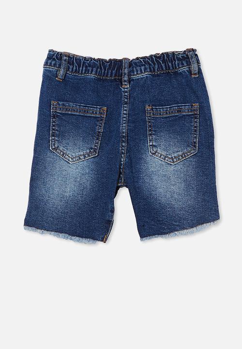 Cotton On - Straight fit short - dark blue