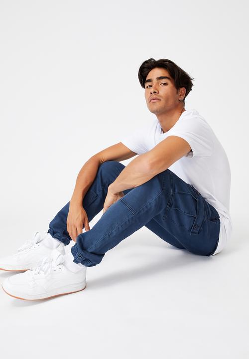 Cotton On - Military cargo pant - navy