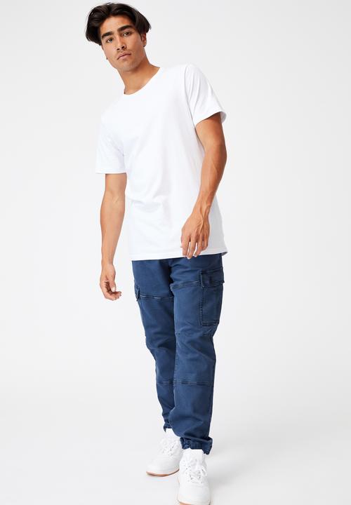 Cotton On - Military cargo pant - navy