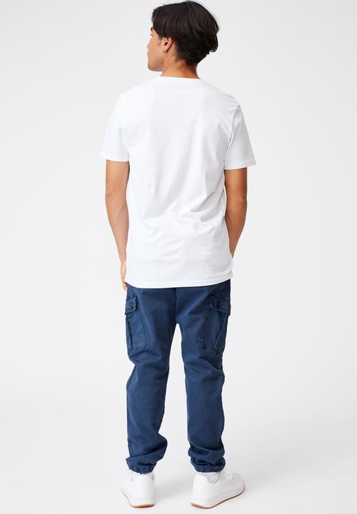 Cotton On - Military cargo pant - navy