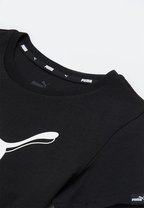 PUMA - Puma power logo tee g - black